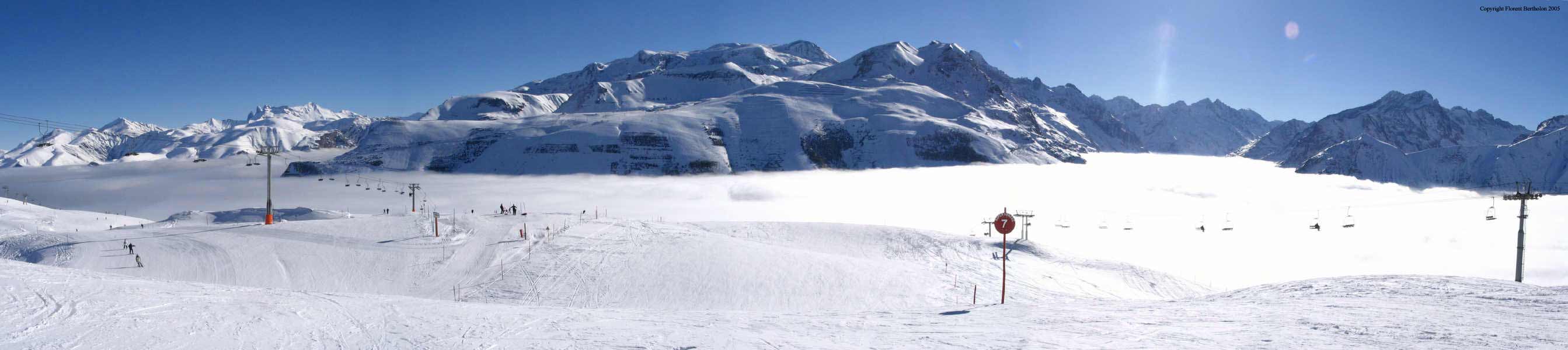 Les Alpes: Mer de brume